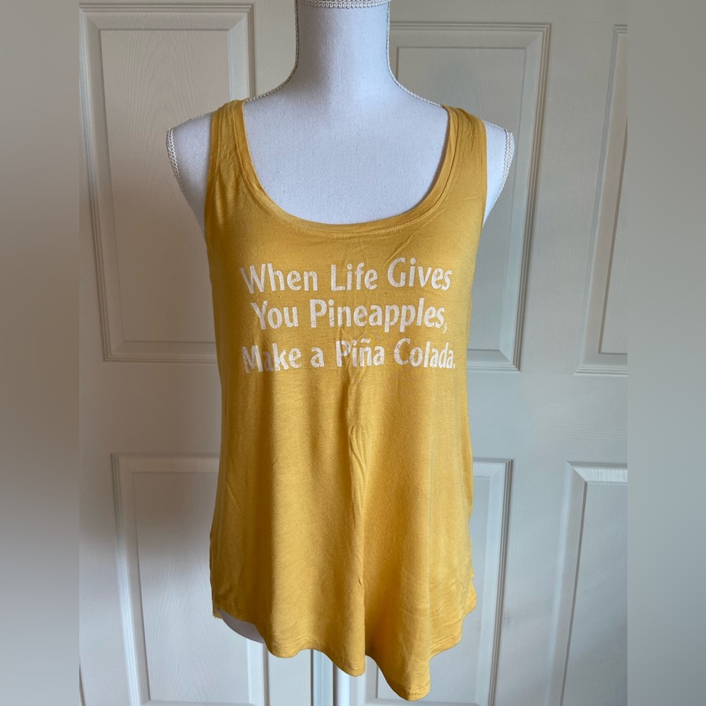 When Life Gives You Pineapples tank top